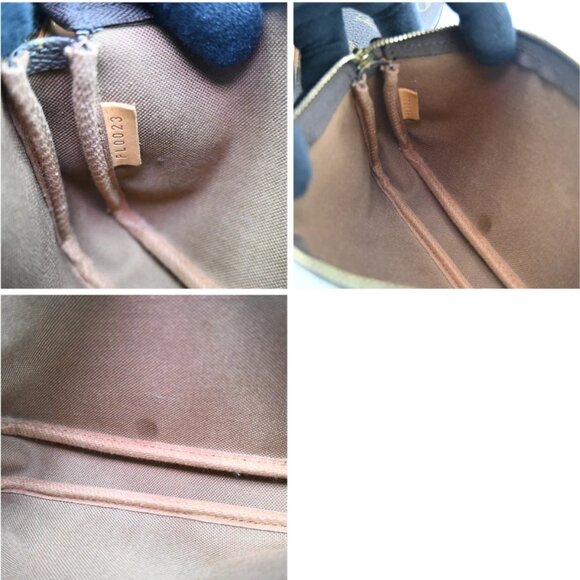 Authentic Louis Vuitton Monogram Bucket PM Leather Brown Tote bag bsj1062-110725 - Picture 16 of 16